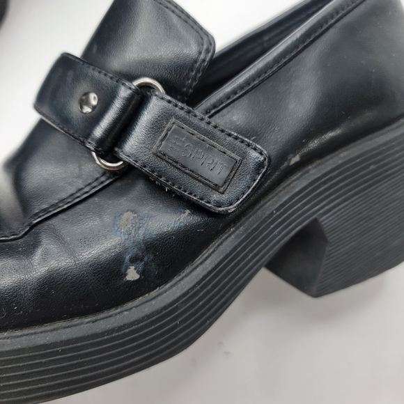 Esprit Asteroid 90's Chunky Platform Loafer Y2k Vintage - Picture 9 of 10